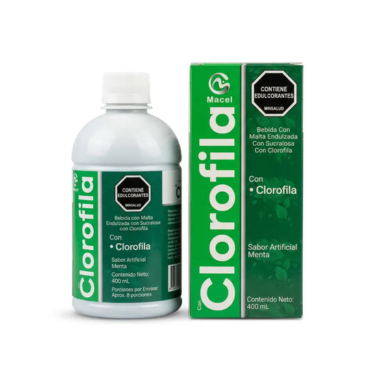 Combo Clorofila Sabor A Menta 400ml