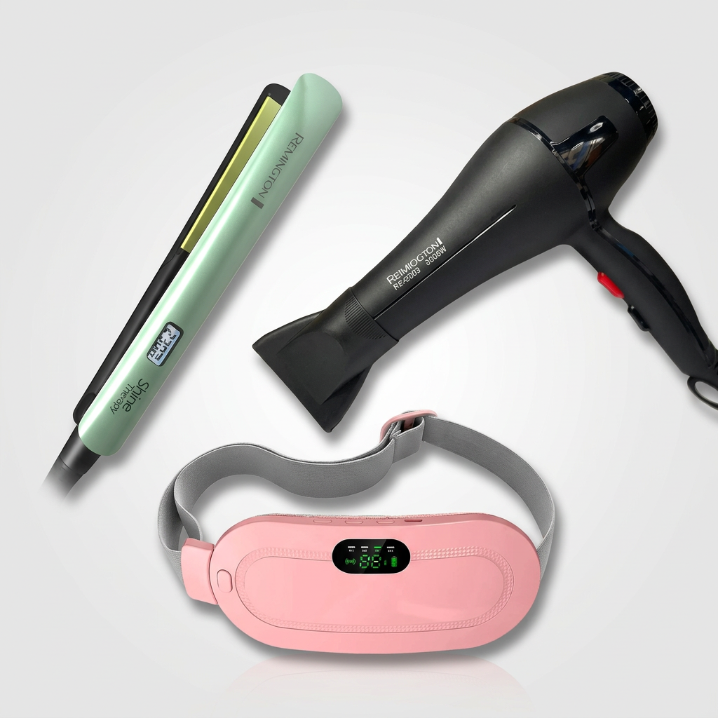 Oferta Plancha + Secador + Obsequio: Cinturón Para Cólicos
