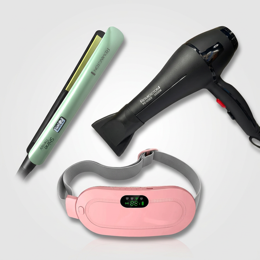 Oferta Plancha + Secador + Obsequio: Cinturón Para Cólicos